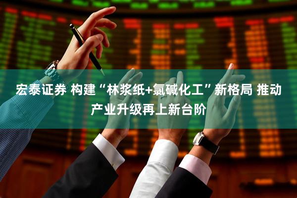 宏泰证券 构建“林浆纸+氯碱化工”新格局 推动产业升级再上新台阶